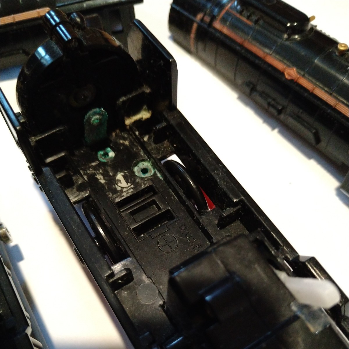 【ジャンク】プラレール 蒸気機関車 C62-1とC62-2の2台セット_画像7