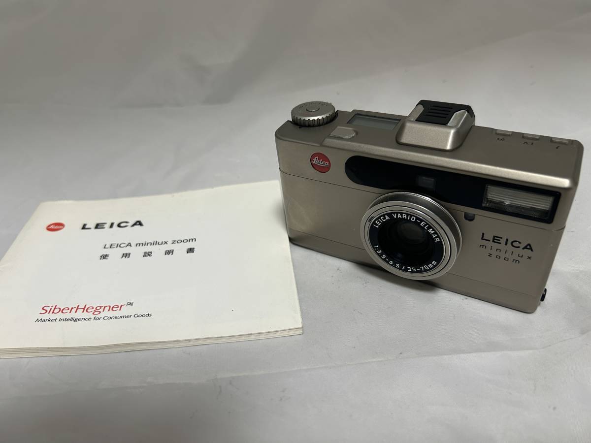 ★説明書付★Leica minilux zoom LEICA VARIO-ELMAR 35-70mm F3.5-6.5 #40_画像1