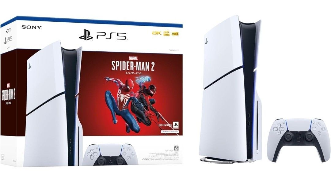 新品/未開封【新型PS5 CFIJ-10020 ソニー プレイステーション5 本体 スパイダーマン2】プレステ5 ディスクドライブ