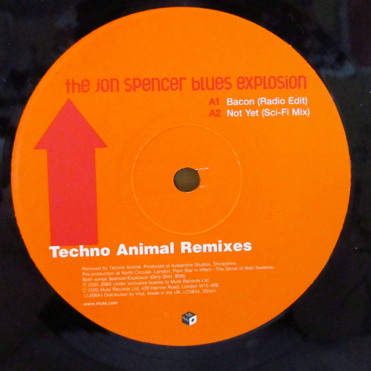 JON SPENCER BLUES EXPLOSION， THE-Techno Animal Remixes (UK オ_画像3