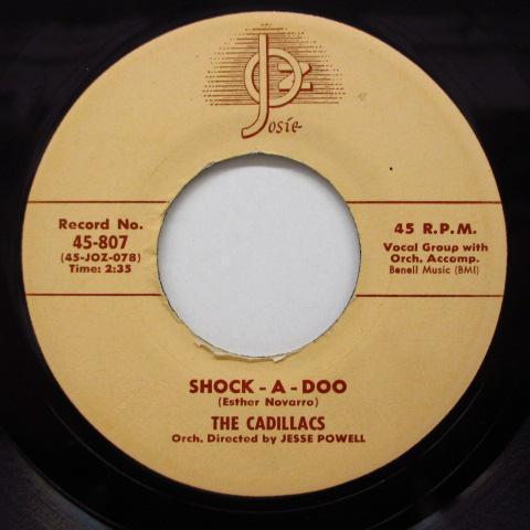 CADILLACS-Shock-A-Doo (US 初回「JOZロゴ・ラベ」オリジナル 7)_画像1