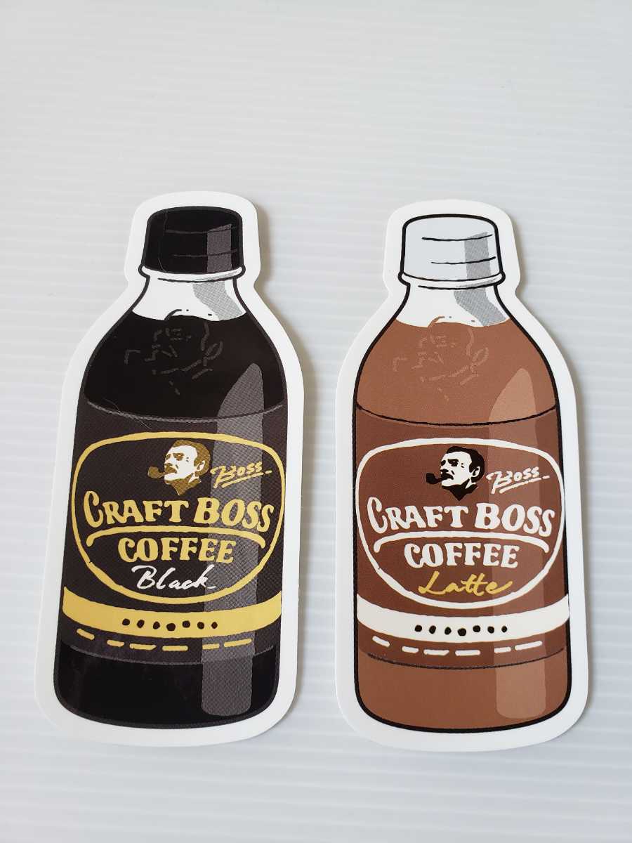 サントリー　クラフトボス　ステッカー　2種セット　非売品　SUNTORY　BOSS_画像1