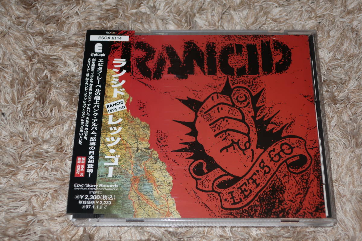 Rancid ( Ran sido) records out of production CD[Let\'s Go ( let's *go-)]