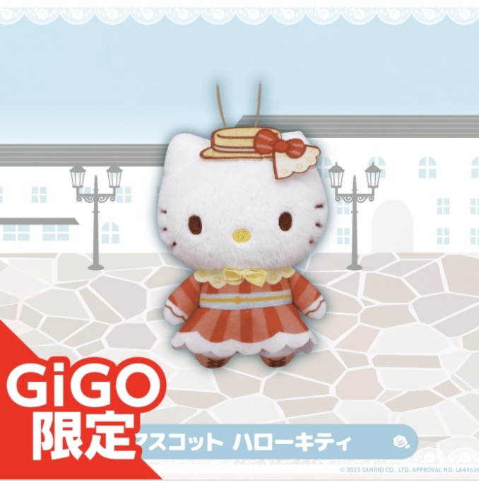 サンリオキャラクターズ　GIGO限定 kawaii和ロリスタイル　マスコット_画像1