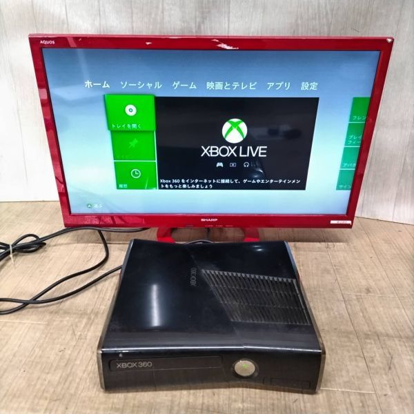 M615-T060572-3 Microsoft マイクロソフト XBOX360 本体 中期モデル 説明書/箱付き 動作確認済み ⑥_画像9