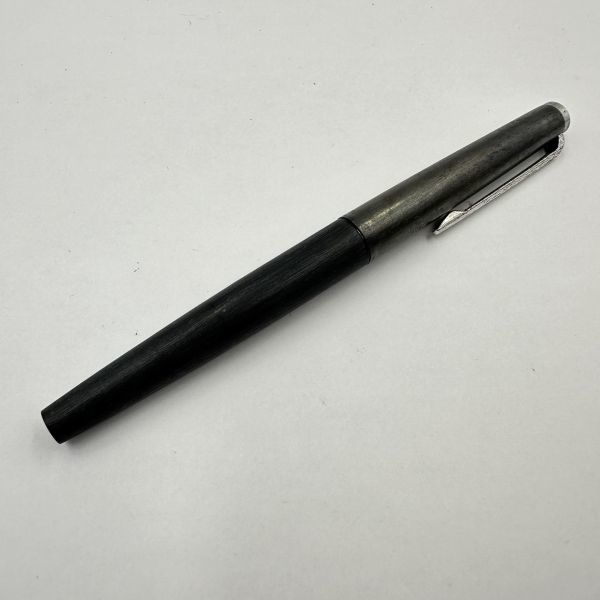 M195-I51-393 ★ MONTBLANC モンブラン ホワイトスター 万年筆 ペン先:585 筆記用具 文房具 ①_画像3