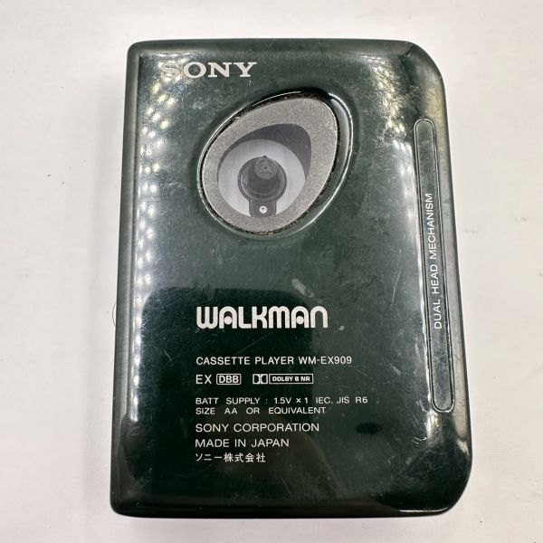 M146-I43-2535 SONY ソニー WALKMAN ウォークマン WM-EX909 カセットプレーヤー オーディオ機器 音響機器 ポータブルプレーヤー ①_画像2