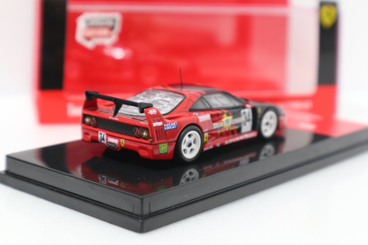 Tarmac 1/64 TWOC限定 フェラーリ F40 GT タイサン アドバン JGTC 1994 #34 スターカード ターマックワークス TAISAN ADVAN Star Card_画像2