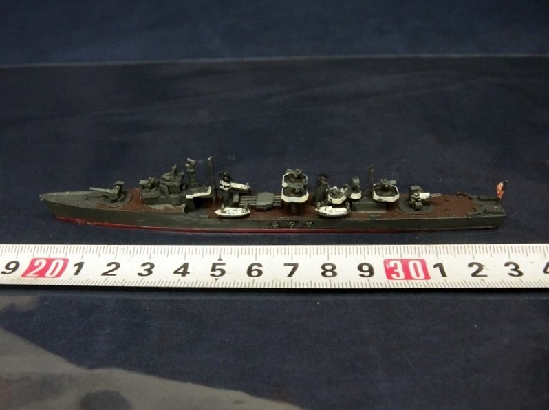 L3924 模型 戦艦 桜 松型駆逐艦 全長約14.2cm 船 24 海軍 ミリタリー_画像1