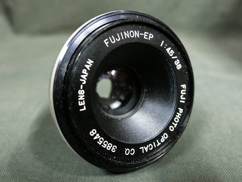 A4220 富士写真光機 フジノンEP 38mm 1：4.5 MFレンズ 現状品_画像1