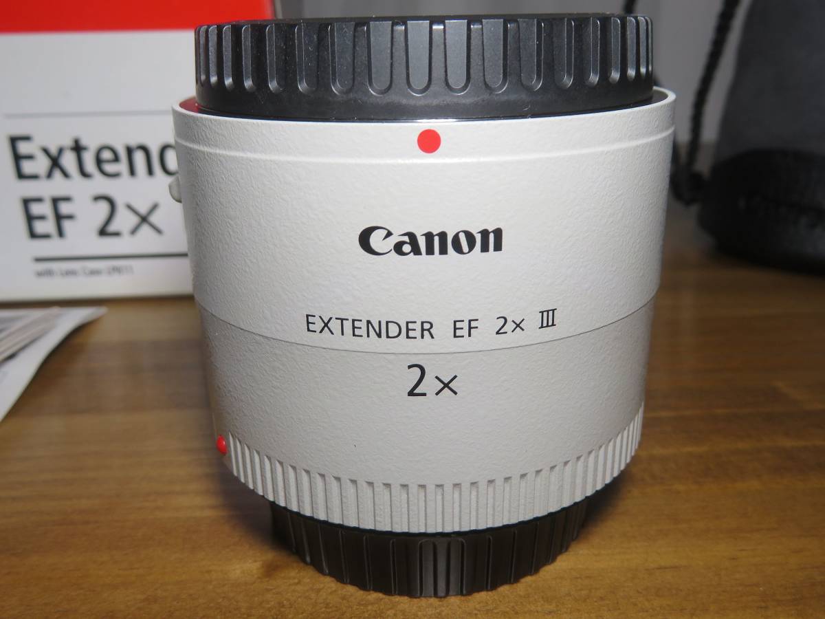 Canon Extender EF 2XⅢ 美品_画像2