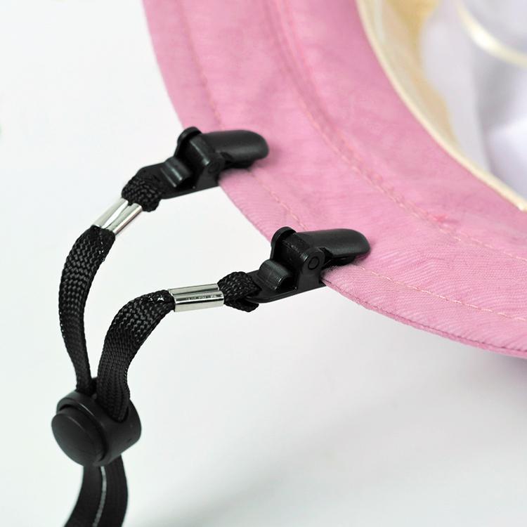  hat strap hat for cap strap length 40cm clip type multipurpose size adjustment possible a little over manner measures lost prevention code .. cord black 