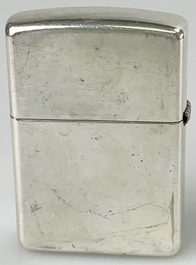 【1円～】K2407 ZIPPO ジッポー ジッポ ARMOR CASE　アーマーケース STERLING SILVER スターリングシルバー 2014 火花確認 オイルライター_画像3