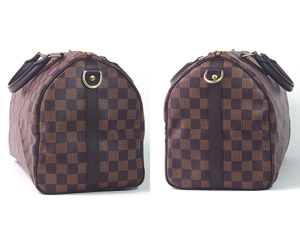 ◆ミウラ◆ルイ・ヴィトン LOUIS VUITTON ダミエ スピーディ バンドリエール30 ボストン ハンドバッグ N41367 未使用展示品_画像3