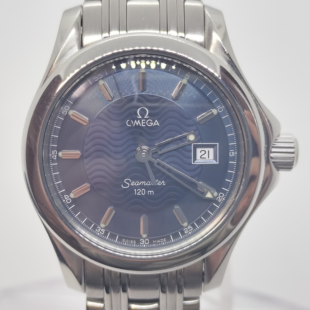【良品】OMEGA オメガ2581.81 シーマスター120m レディース腕時計