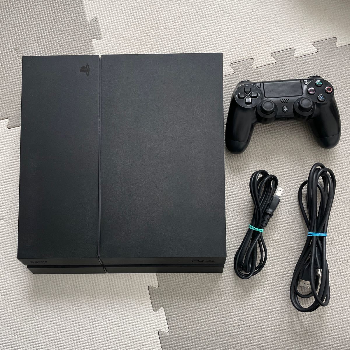 SONY PlayStation 4 プレステ4ブラック プレイステーション コントローラー 本体 中古品_画像1