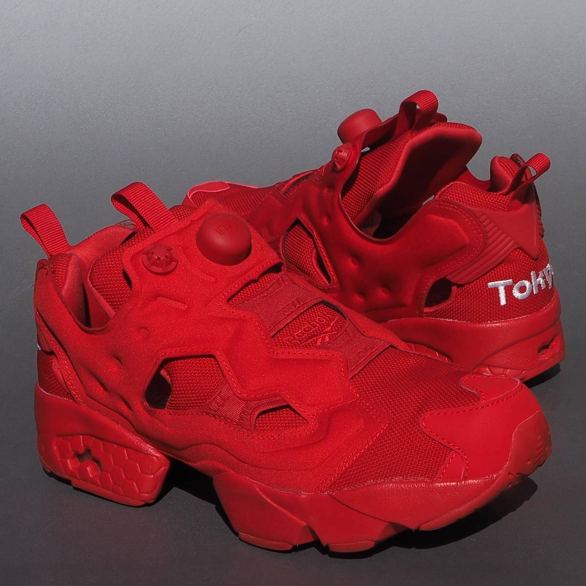 美品!! 20年製 US 8 1/2・26,5cm Reebok INSTAPUMPFURY OG リーボック インスタ ポンプフューリー 赤 赤 TOKYO 東京_画像1