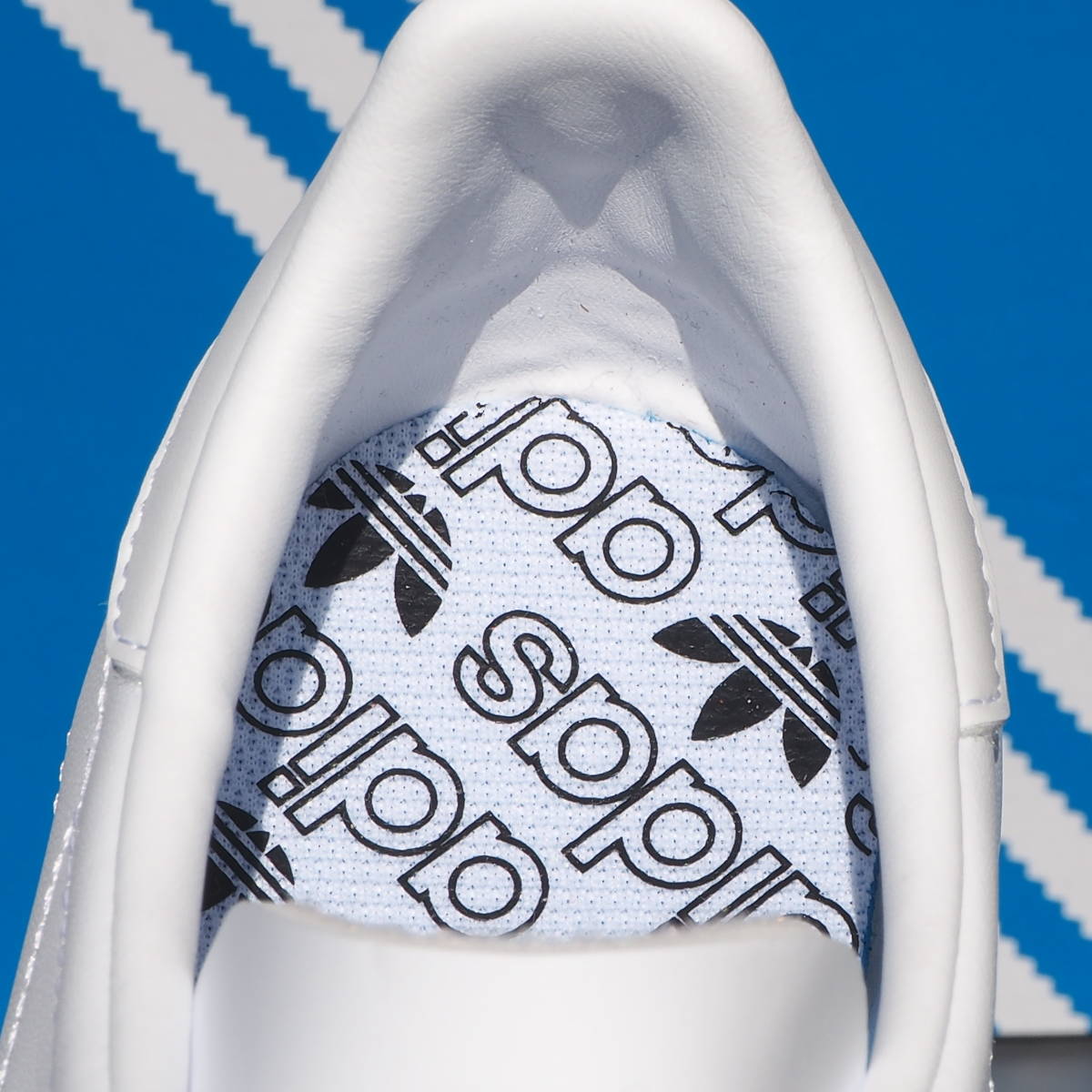 デッド!! 希少!! 新品 US 9 1/2/ 27.5cm 日本企画 20年adidas カントリー COUNTRY OG 白ｘ白 レザー 天然皮革の画像8