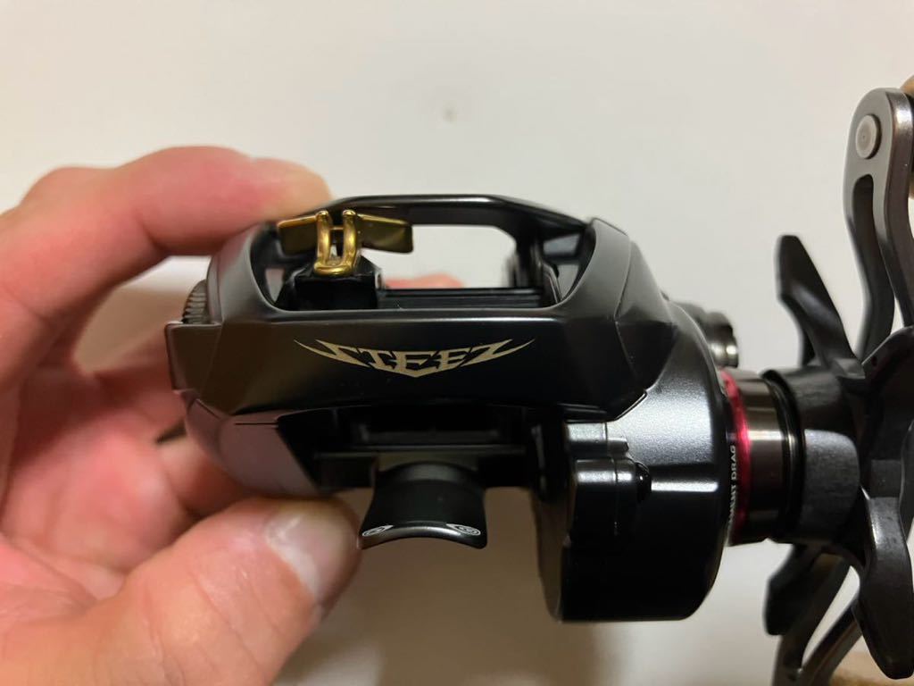 極美品 16スティーズ SV TW 1016SV-SHL DAIWA STEEZ SLP 左ハンドル RCSハンドルノブ_画像7