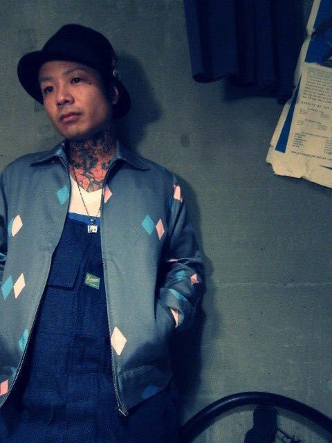 O.C STYLE アーガイル ジャケット CREW DELINQUENT BROS GLADHAND WEIRDO ATTRACTIONS DRY BONES VINTAGE クリームソーダ ロカビリー 50s