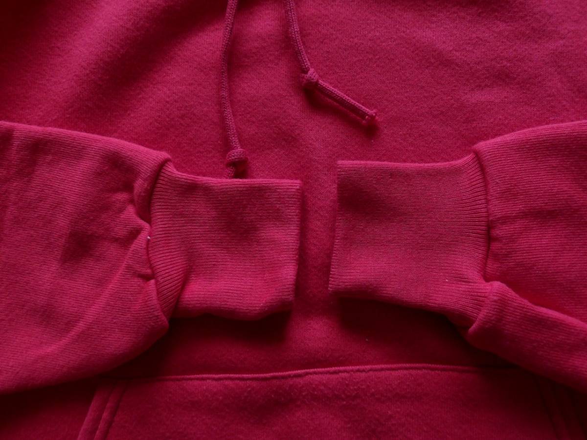80's ヴィンテージ ラッセル アスレティック 無地 パーカー スウェットシャツ アメリカ製 russel vintage sweat shirts made in usa_画像4