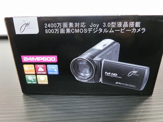 ♪♪ジョワイユ　ビデオカメラ　シルバー　JOYEUX 24MEGA PIXEL FULLHD DIGITAL MOVIE CAMERA　JOY-D600 ①【5L22】♪♪_画像4