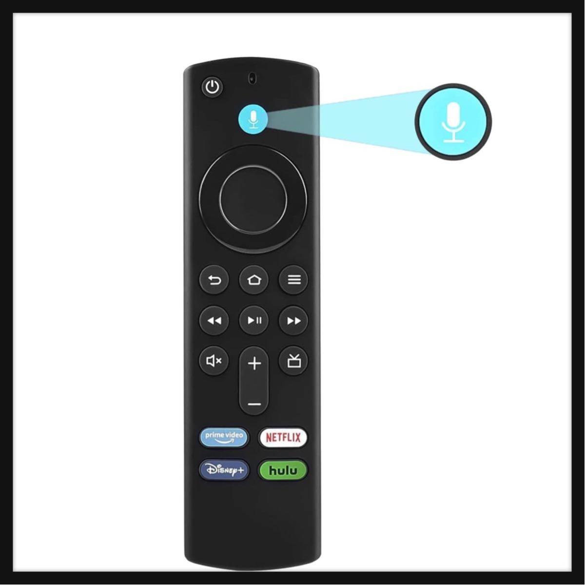 開封のみ】CHALAN 音声認識 テレビリモコン for Amazon Fire Stick