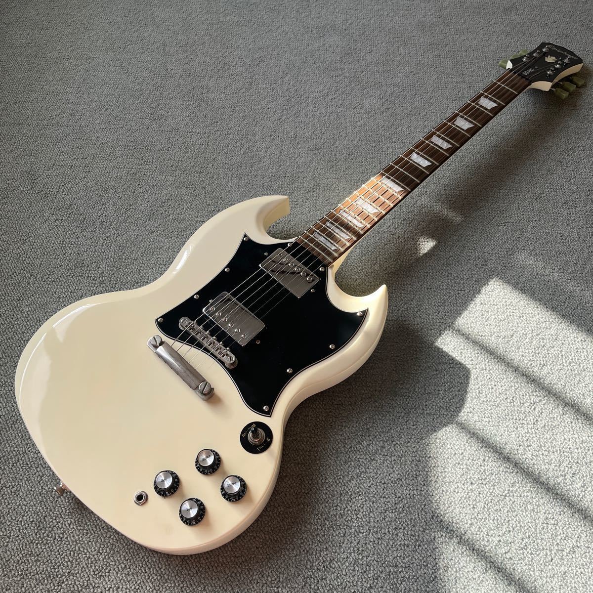 Epiphone by Gibson SG standard WH エピフォン　ギブソン ジャンク扱い　エレキギター _画像9