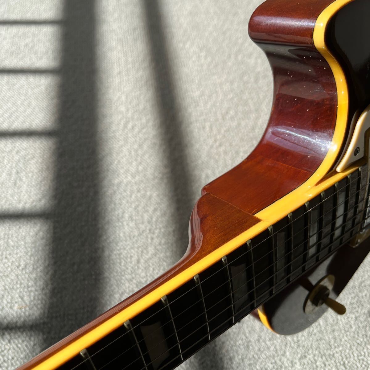 epiphone by Gibson Les Paul standard VS エピフォン　ギブソン　レスポール　スタンダード　ジャンク扱い　lespaul バーボンバースト　_画像7
