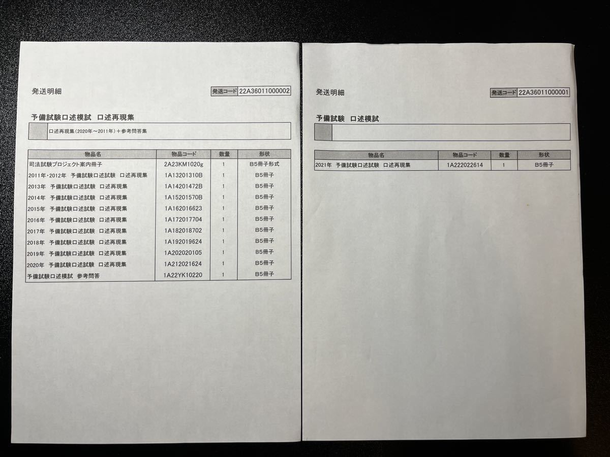 司法試験予備試験口述再現集2011〜2022_画像2