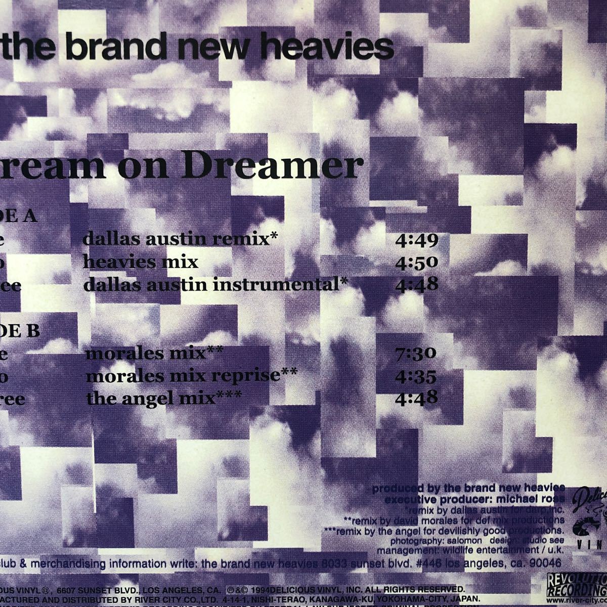 ブラン・ニュー・ヘヴィーズ the brand new heavies Dream on Dreamer 12インチ LP レコード 5点以上落札で送料無料Z_画像2