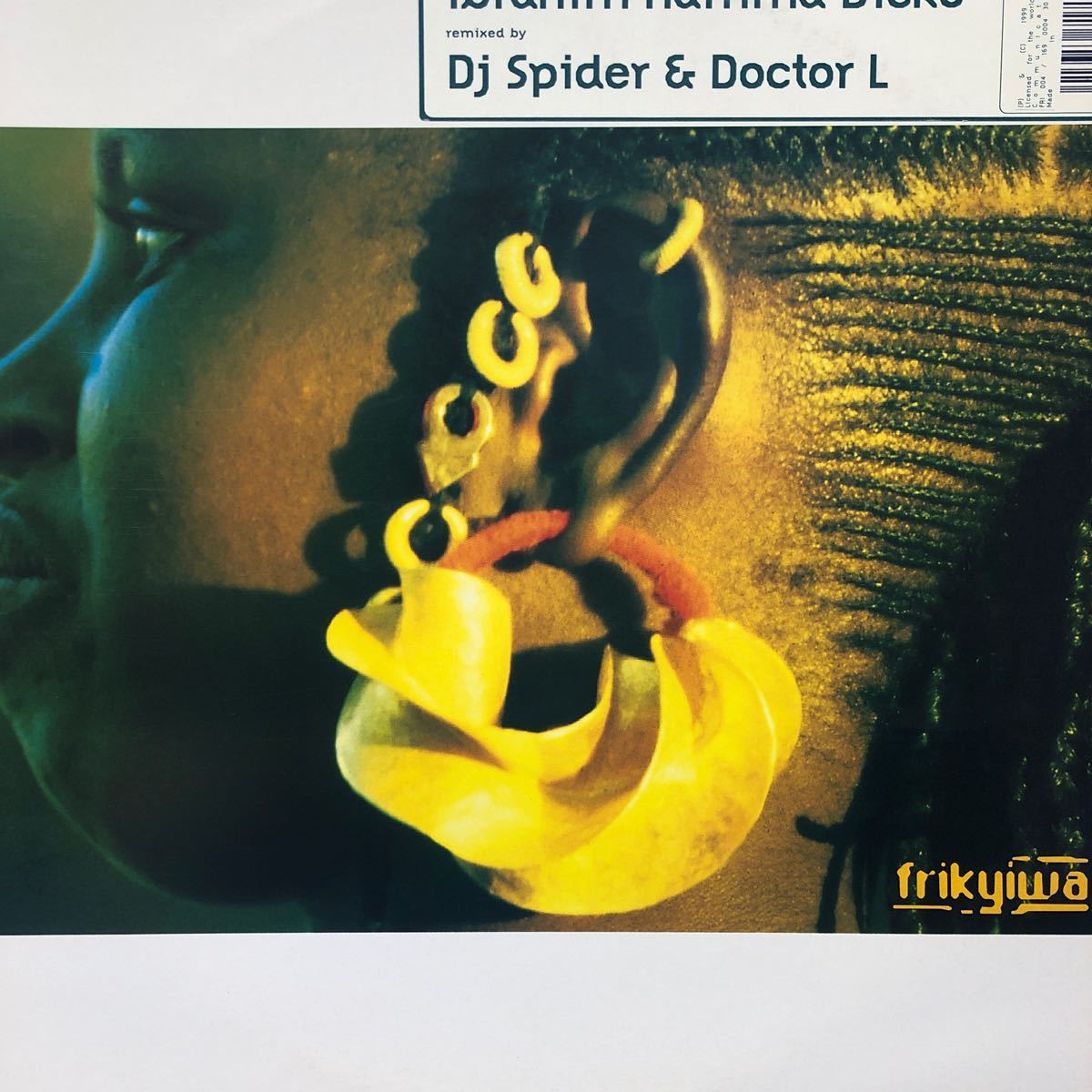 Ibrahim Hamma Dicko Dj Spider&Doctor L 12インチ LP レコード 5点以上落札で送料無料Z_画像1