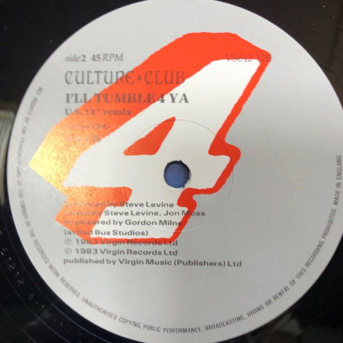 カルチャー・クラブ Culture Club Karma Chameleon 7インチ EP LP レコード 5点以上落札で送料無料Z_画像4