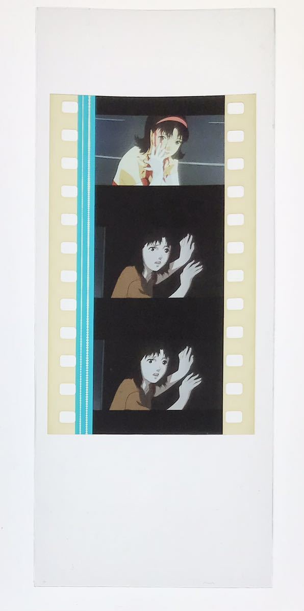 ■パーフェクトブルー 35mm film cell 映画フィルム 岩男潤子 霧越未麻 松本梨香 日高ルミ 今敏監督 連続3コマ PERFECT BLUE セル画_画像2