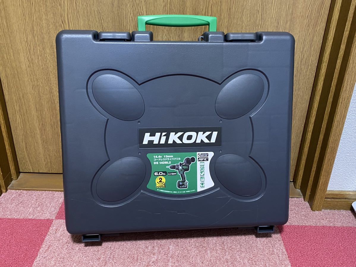 未使用　HiKOKI　コードレスドライバドリル　DS14DBL2 DIY 日曜大工　コードレス _画像2