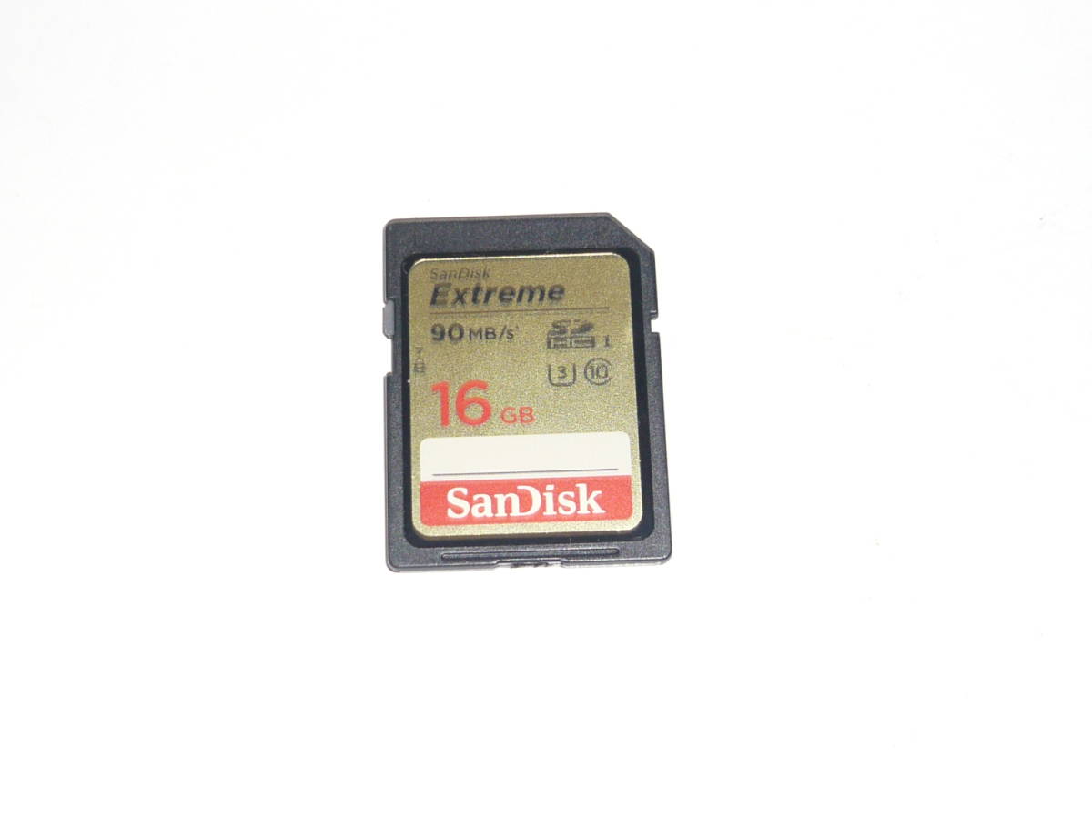 動作保証！SanDisk Extreme SDHCカード 16GB クラス⑩_画像1