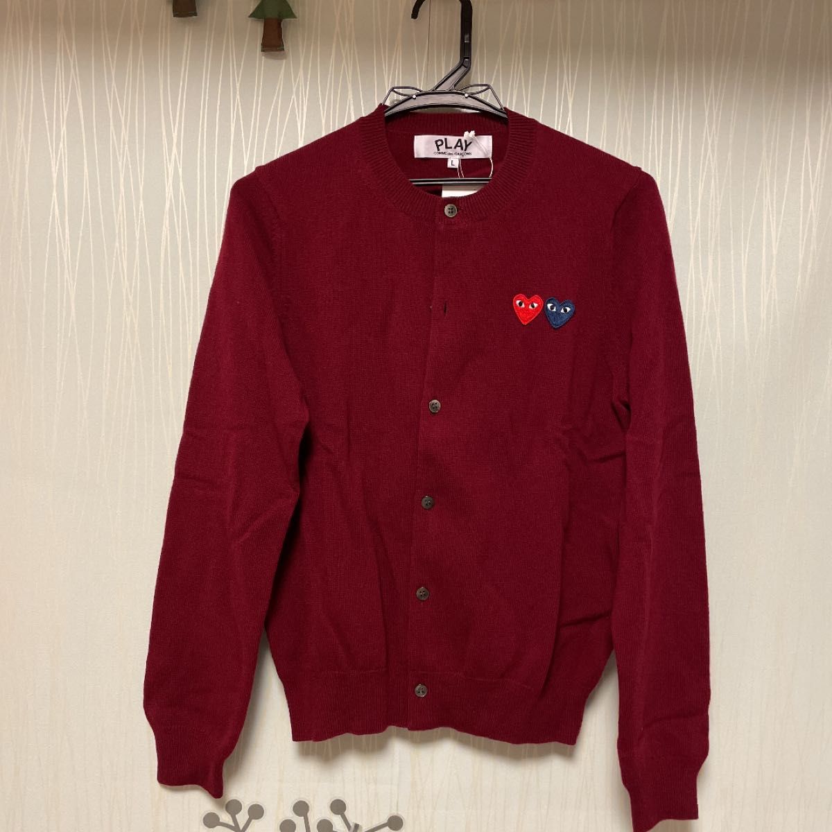 COMME des GARCONS Play Wハート カーディガン|Yahoo!フリマ COMME des GARCONS Play Wハート カーディガン|Yahoo!フリマ