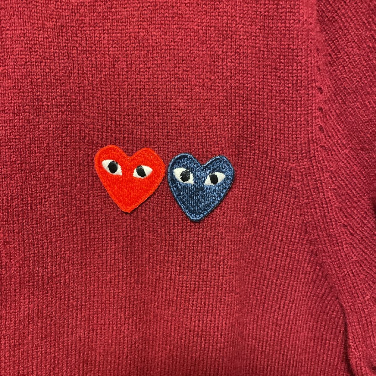 再入荷】COMME des GARCONS Play Wハート カーディガン｜Yahoo!フリマ