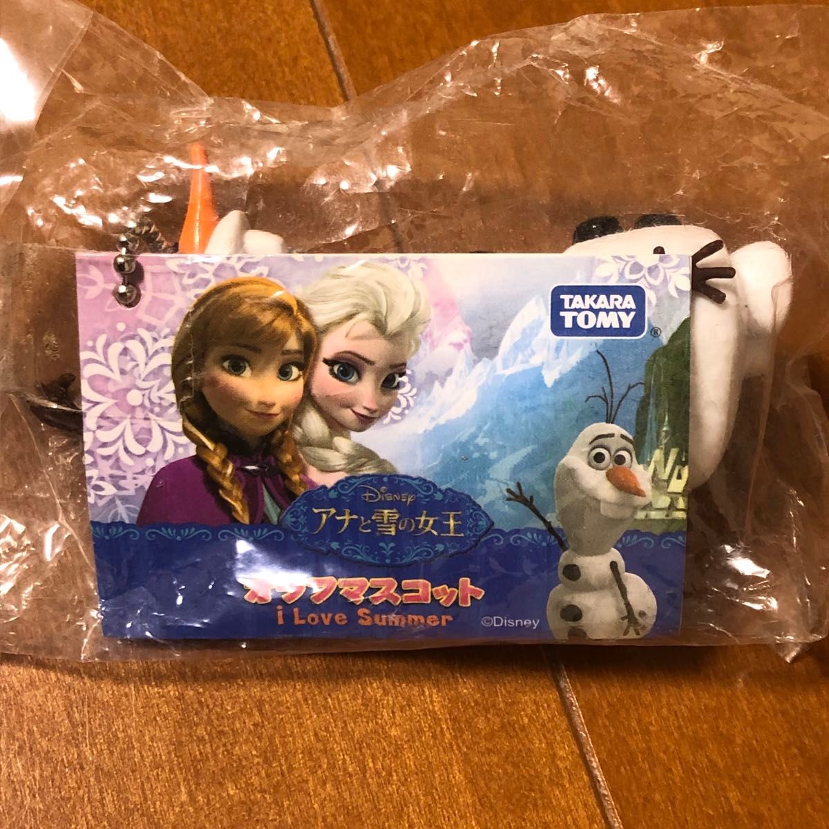 ディズニー アナと雪の女王 オラフマスコット I love summer