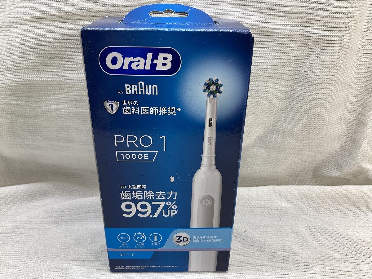 オーラルB PRO1 1000E 電動歯ブラシ[18684_画像1
