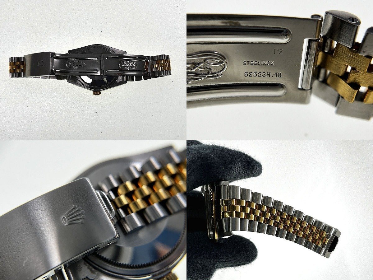 ROLEX ロレックス 16013 DATE JUST デイトジャスト シャンパン文字盤 8万番シリアル 可動品[03-3098_画像6