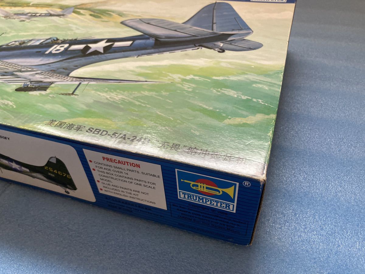 トランペッター 1/32 SBD-5 / A-24B ドーントレス　　アメリカ海軍　急降下爆撃機_画像7