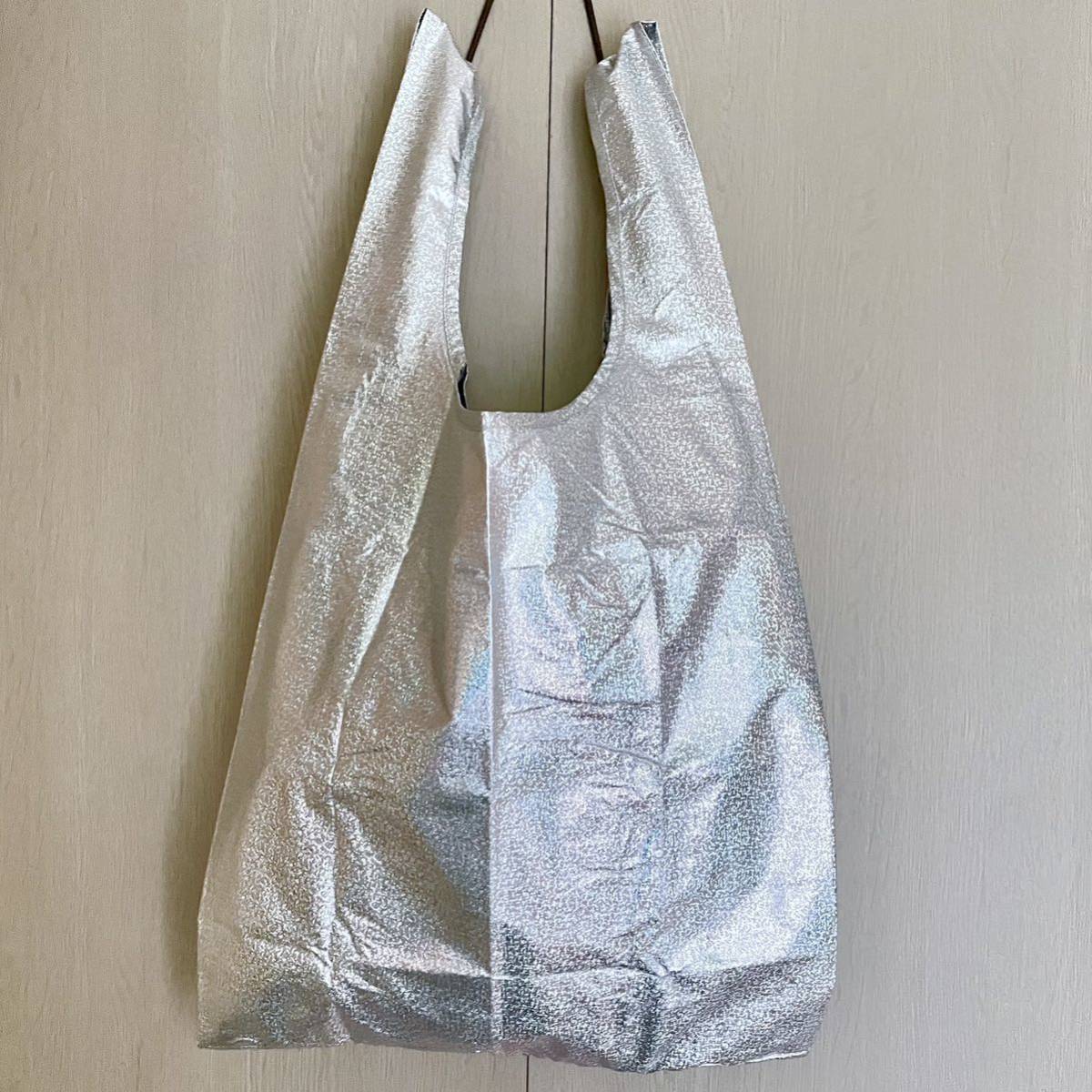 BAGGU　STANDARD BAGGU　廃番品　2023春夏　メタリック ホログラム（日本限定）　スタンダードバグゥ　エコバッグ_画像4