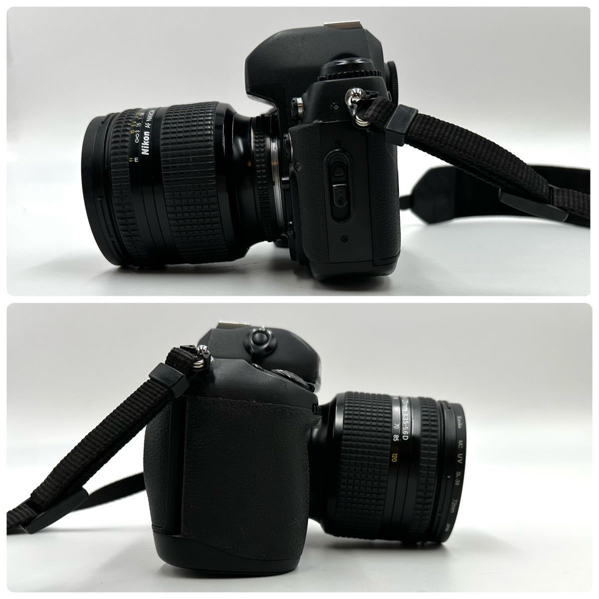 ニコン Nikon F100 フィルム一眼レフカメラ ボディ レンズ Nikon AF NIKKOR 24-120mm 1:3.5-5.6 D 中古品_画像5