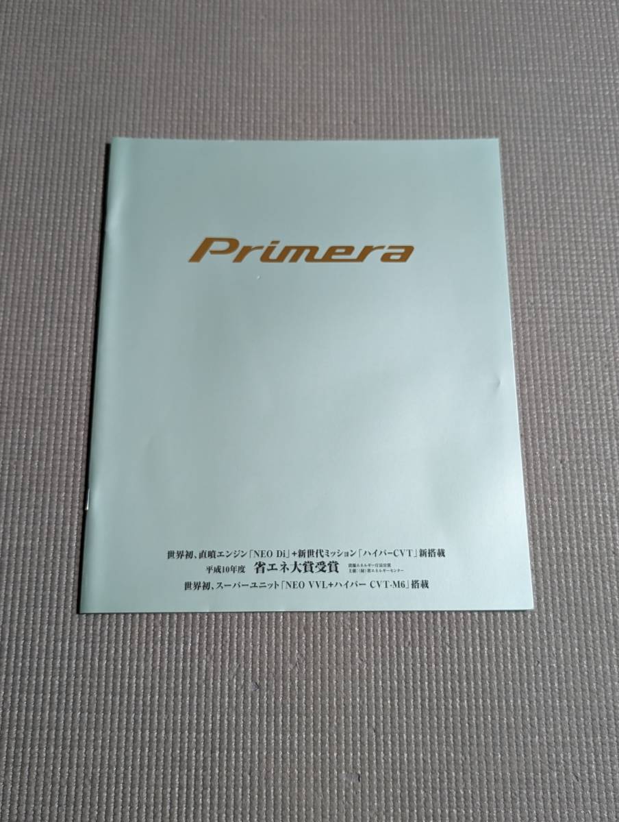  Nissan Primera catalog 1999 year 