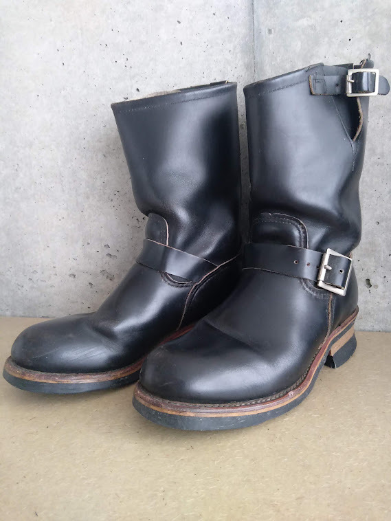 ○REDWING 2268エンジニアブーツ　95年製　P1工場　PT91　スチールトゥ　size 6.5D　61/2D　茶芯 灰芯