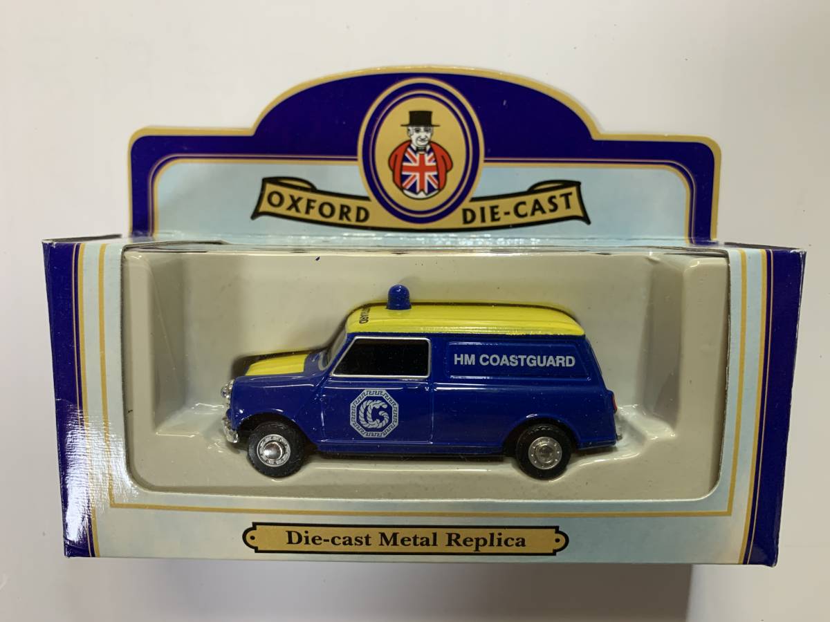 ☆ OXFORD オックスフォード ミニバン HM COASTGUARD 1/43 MV002 1520 of 2000 ミニクーパー _画像1