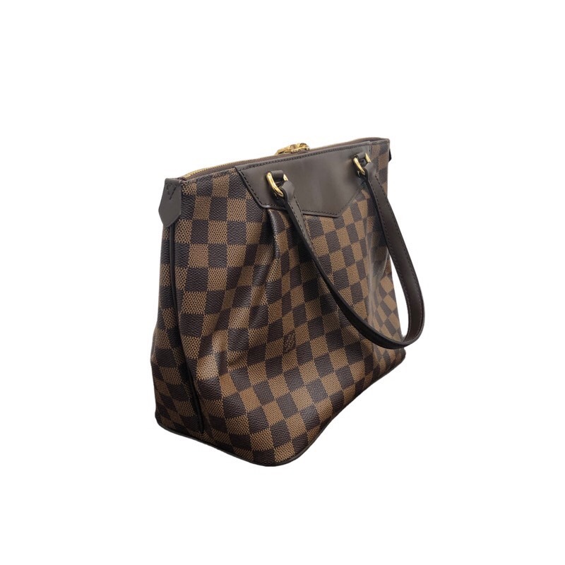 ルイ・ヴィトン LOUIS VUITTON ウェストミンスターPM N41102 ダミエ・エベヌ ハンドバッグ レディース 中古_画像3