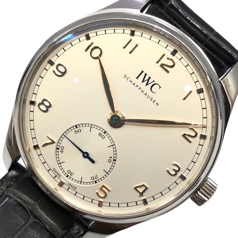 インターナショナルウォッチカンパニー IWC ポルトギーゼ IW358303 ステンレススチール 腕時計 メンズ 中古