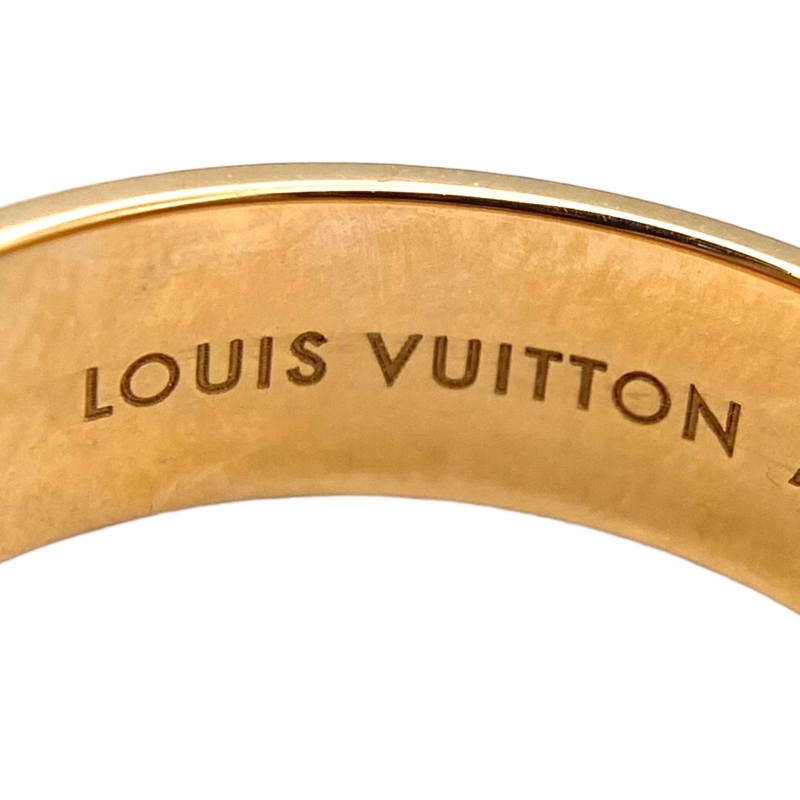  Louis * Vuitton LOUIS VUITTONptito bar g Anne pulley z ring #50(10 number ) K18PG jewelry used 